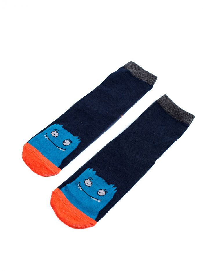 Shelovet berniukų kojinės tamsiai mėlynos spalvos monstras Aksesuarai 2Batai.LT - el.parduotuvė avalynės 4