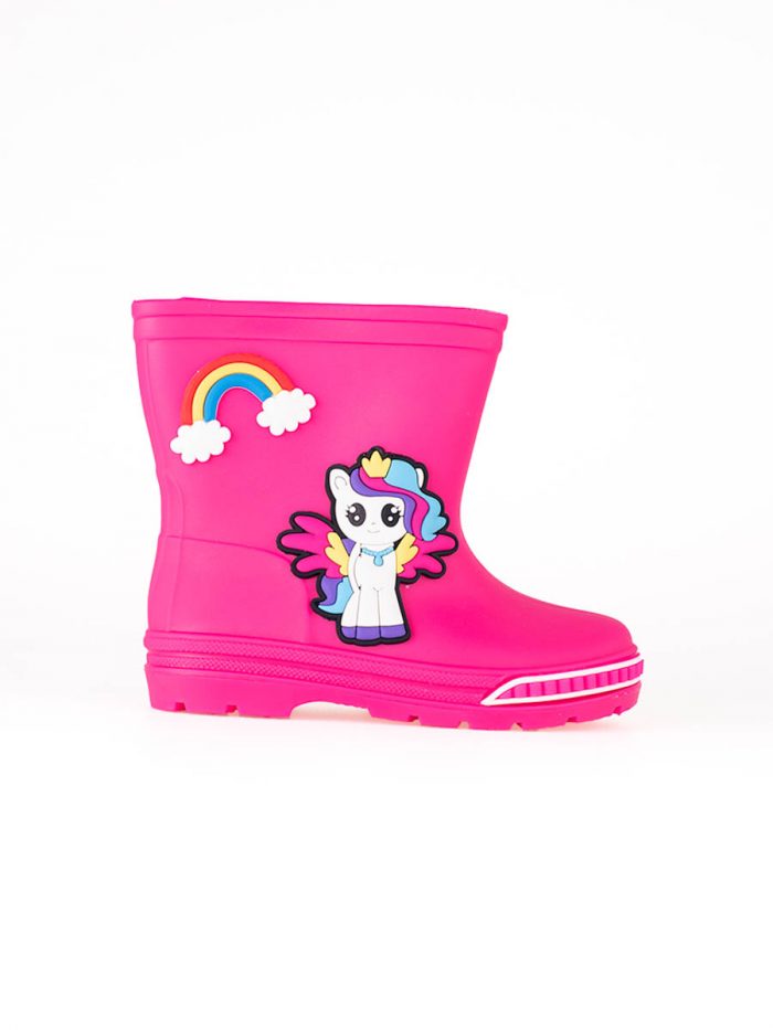 Shelovet žemi mergaitiški batai nuo lietaus rožiniai Batai mergaitėms 2Batai.LT - el.parduotuvė avalynės 6