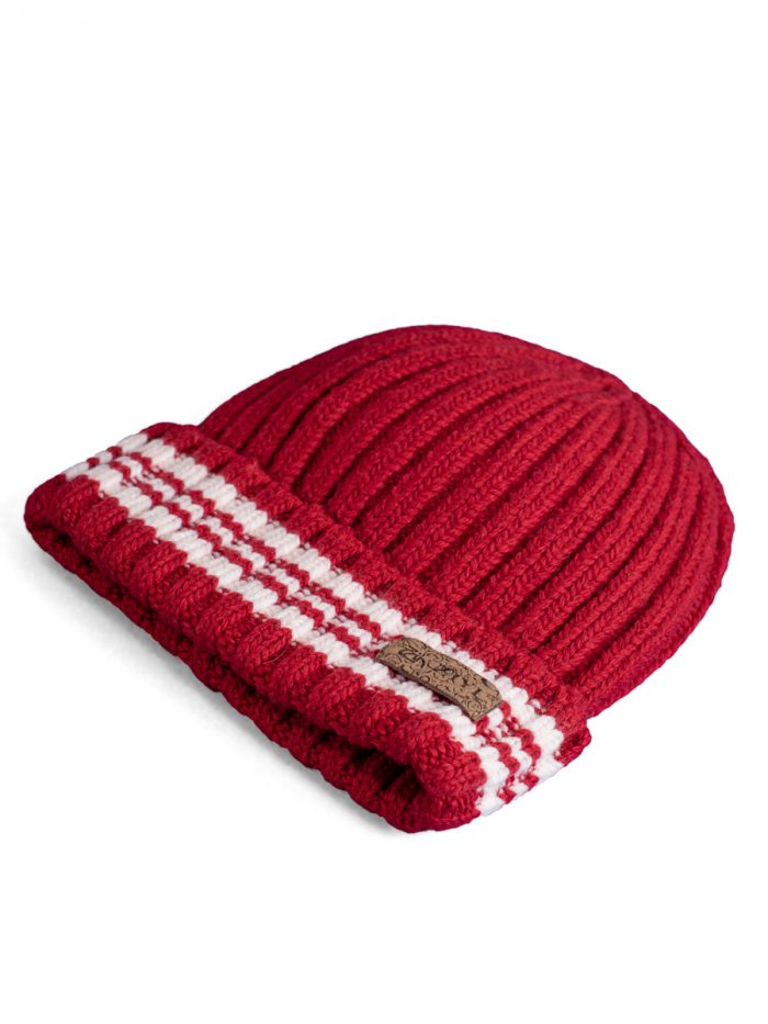 Klasikinė vyriška žieminė kepurė raudona Shelovet Aksesuarai 2Batai.LT - el.parduotuvė avalynės 6