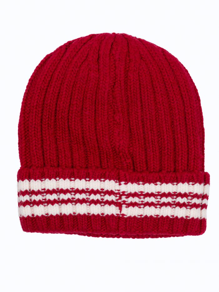 Klasikinė vyriška žieminė kepurė raudona Shelovet Aksesuarai 2Batai.LT - el.parduotuvė avalynės 5