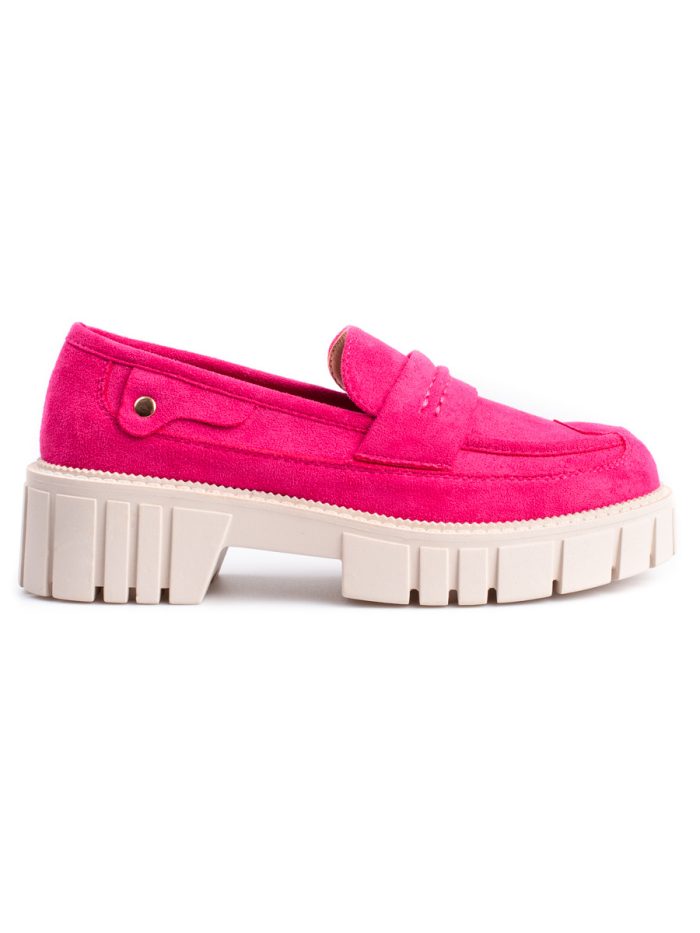 Moteriški rožiniai zomšiniai batai Shelovet Įmaunami batai pavasariui/vasarai/rudeniui 2Batai.LT - el.parduotuvė avalynės 5