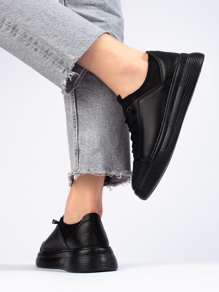 Moteriški juodi odiniai batai T.Sokolski Moteriški batai 2Batai.LT - el.parduotuvė avalynės 6