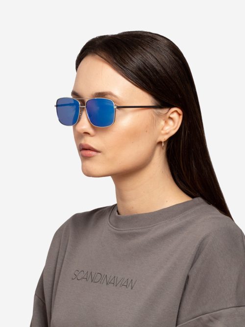 Moteriški mėlyni akiniai nuo saulės Aksesuarai 2Batai.LT - el.parduotuvė avalynės