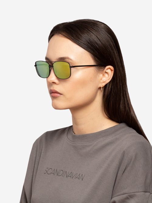Moteriški žalios spalvos akiniai nuo saulės Aksesuarai 2Batai.LT - el.parduotuvė avalynės